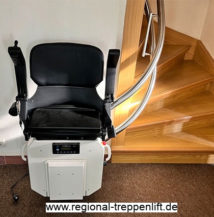 Treppenlift fr Wendeltreppe in Auw bei Prm